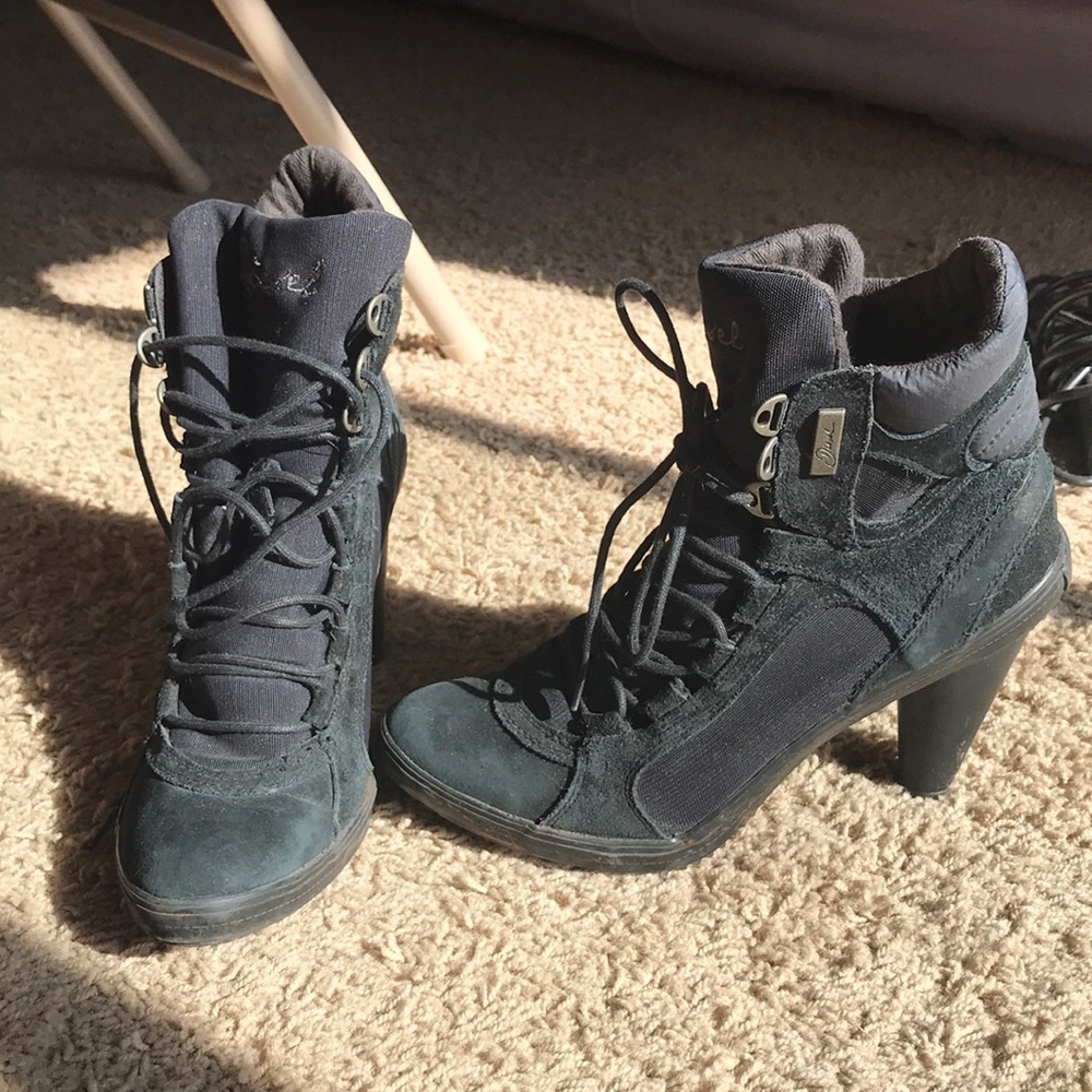 Diesel heeled booties